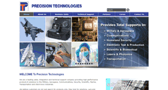 Desktop Screenshot of pretech.com.sg
